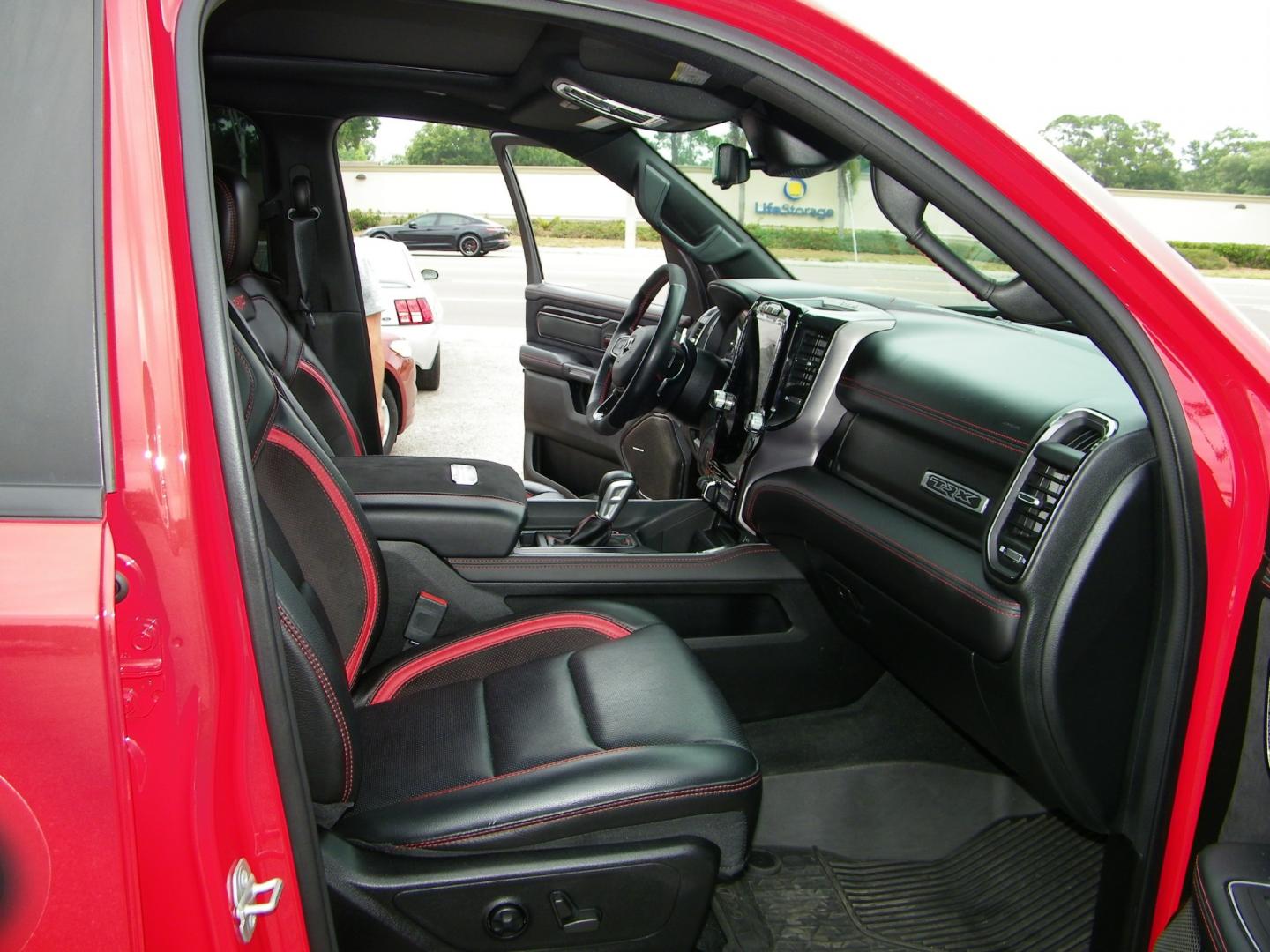 2022 Red /Black RAM 1500 TRX TRX Crew Cab SB 4WD (1C6SRFU90NN) with an 6.2L V8 OHV 16V engine, 8A transmission, located at 4000 Bee Ridge Road, Sarasota, FL, 34233, (941) 926-0300, 27.298664, -82.489151 - Photo#21